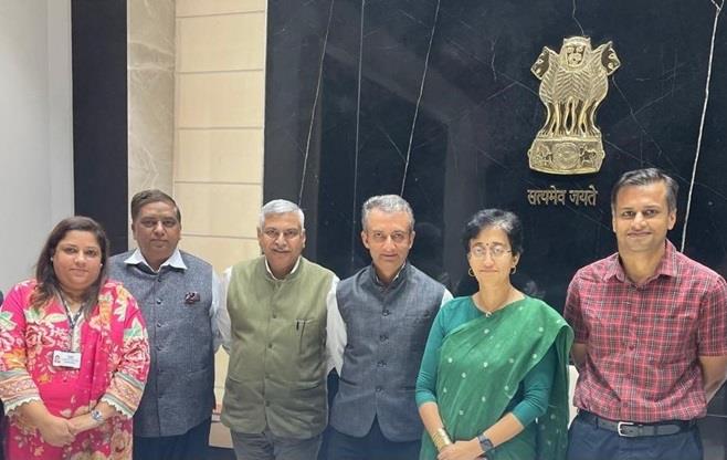 Meeting with CM Delhi